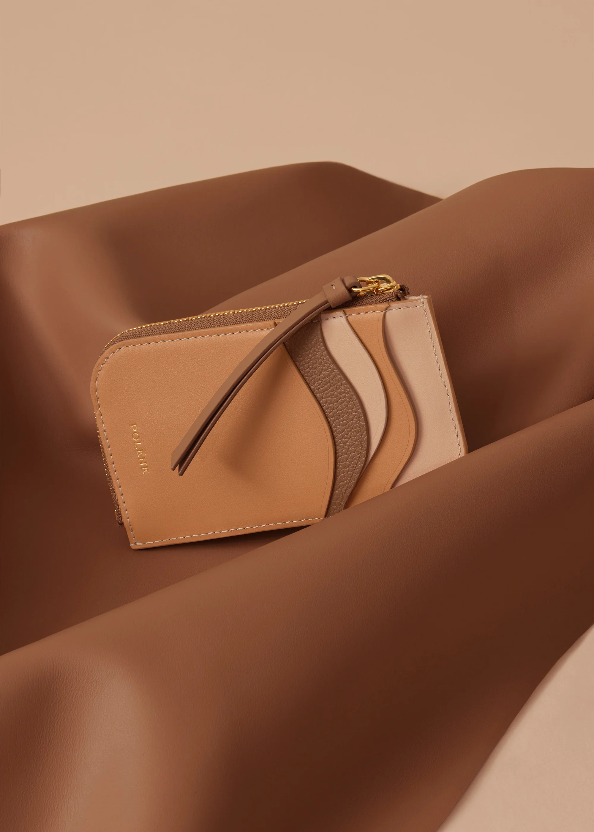 Atla Card Holder - Trio Camel - Image 3