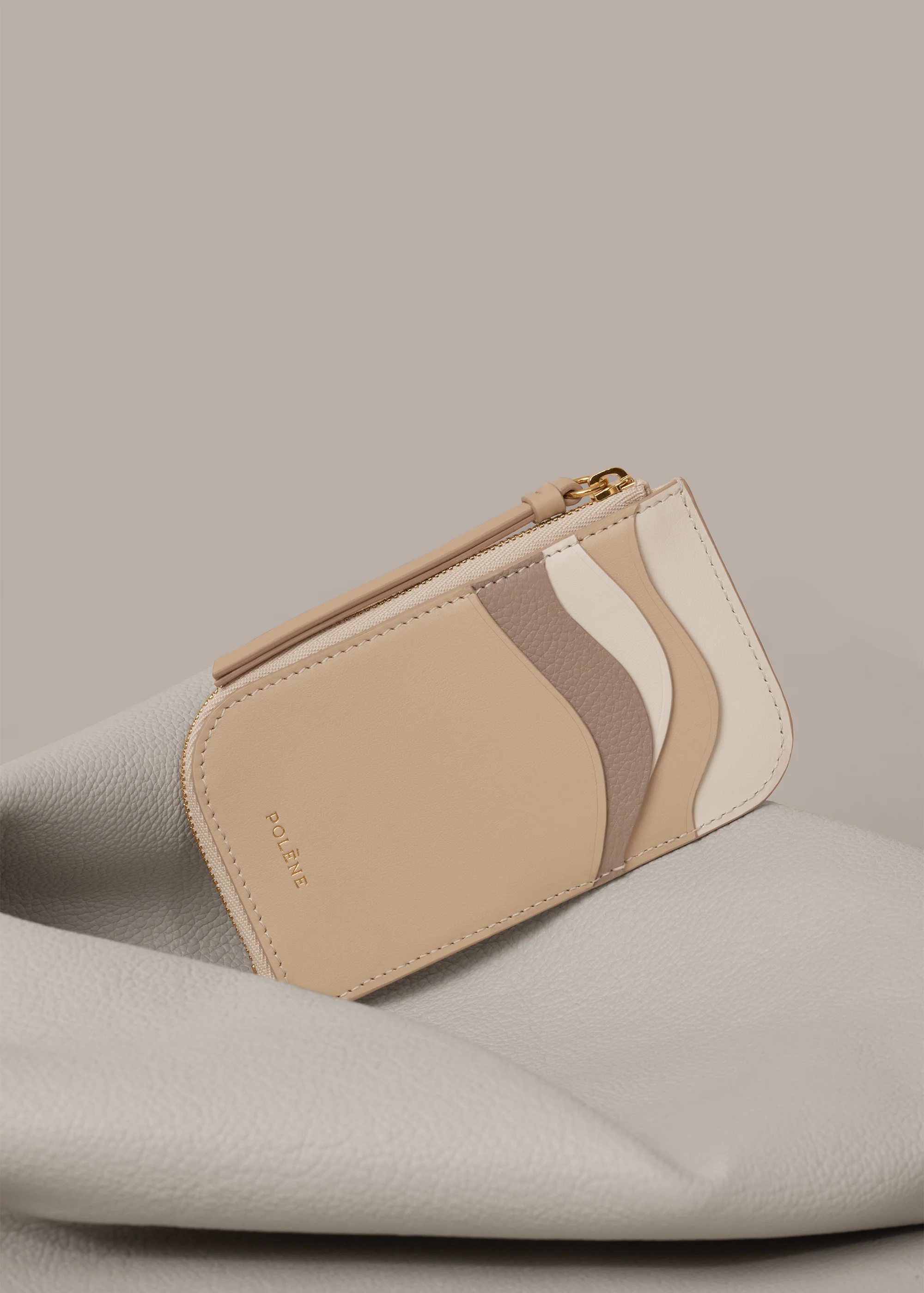Atla Card Holder - Trio Taupe - Image 3